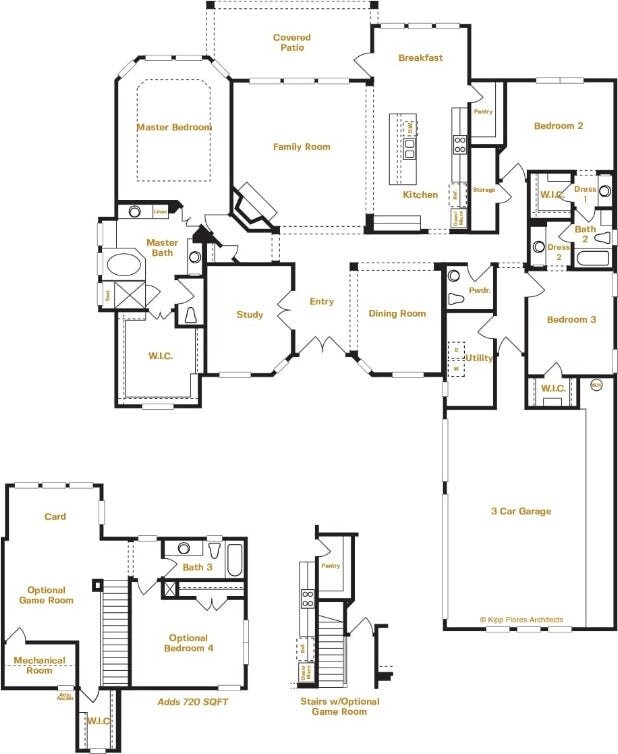 905 Crestone Stream Dr, Austin, TX 78738 - view of home floor plan
