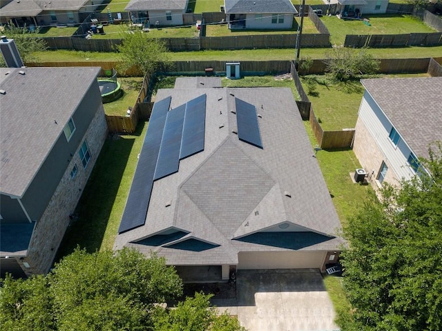 114 Mossy Rock Cv, Hutto, TX 78634 - aerial perspective of suburban area