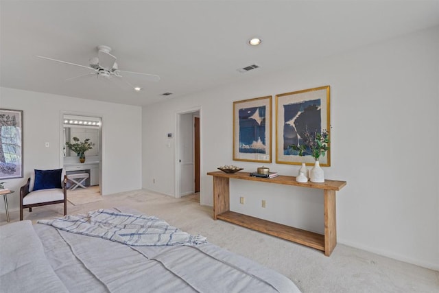 4602 Laurel Canyon Dr, Austin, TX 78731 - bedroom with light colored carpet and recessed lighting