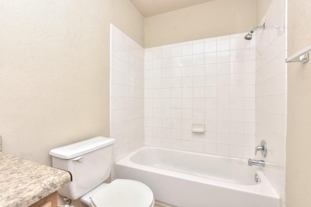 2625 Summerwalk Pl, Round Rock, TX 78665 - full bath featuring toilet, vanity, and shower / bathtub combination