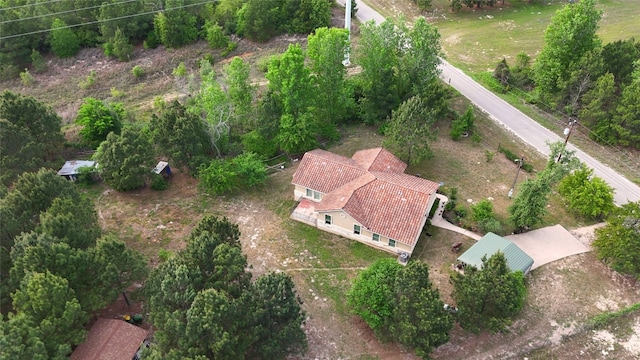 316 County Rd, Bastrop, TX 78602 - view from above of property