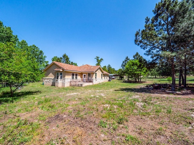 316 County Rd, Bastrop, TX 78602 - view of grassy yard