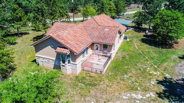 316 County Rd, Bastrop, TX 78602 - aerial view of property and surrounding area