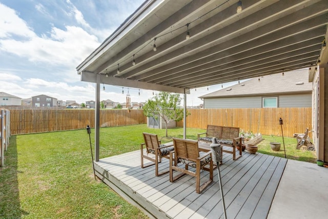 532 Greatest Gift Way, Jarrell, TX 76537 - view of wooden deck