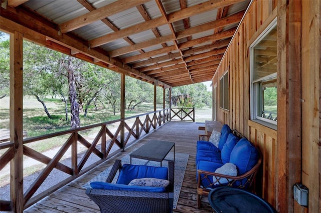 view of deck