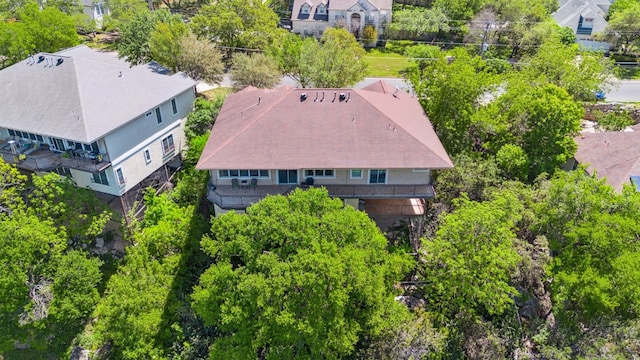 1204 Ogden Dr, Austin, TX 78733 - aerial view of property and surrounding area