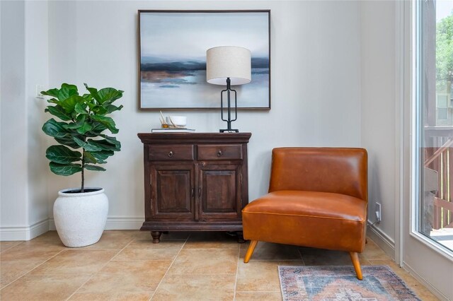 15 Chandon Ln, Lakeway, TX 78734 - living area featuring baseboards and plenty of natural light