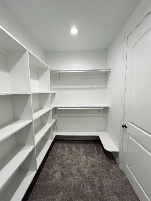 view of storage area
