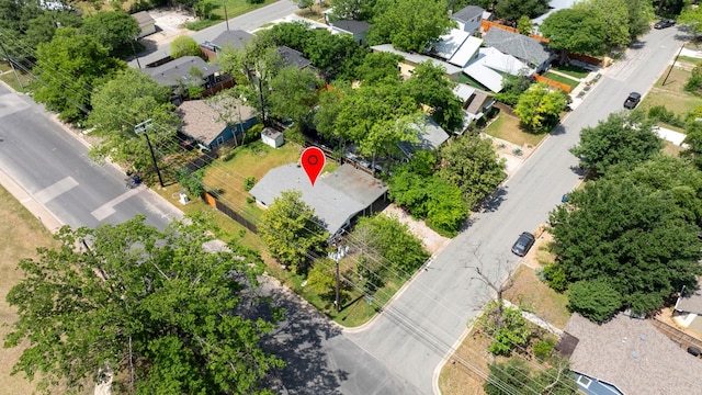 1201 Georgian St, Austin, TX 78756 - aerial view of residential area