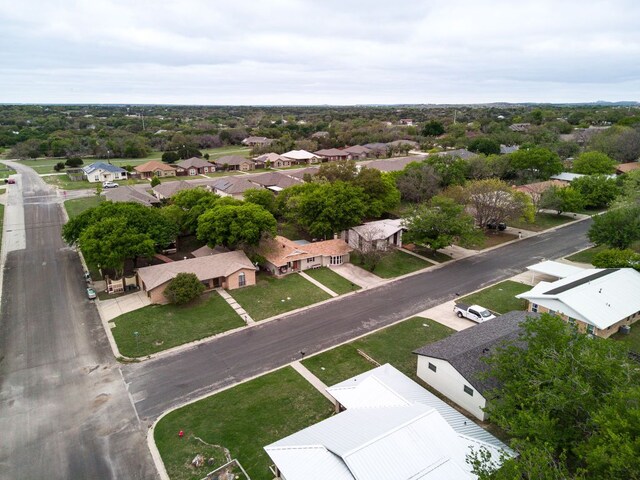 26 N Castleberry St, Lampasas, TX 76550 - aerial view with a residential view