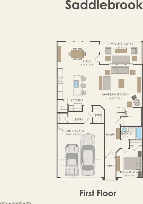 313 Singing Dove Way, Liberty Hill, TX 78642 - plan