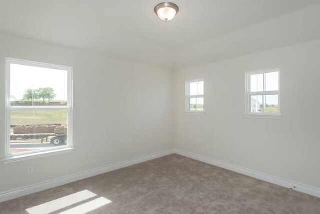 313 Singing Dove Way, Liberty Hill, TX 78642 - carpeted spare room featuring baseboards