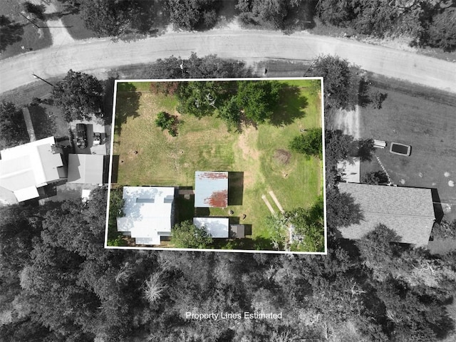 417 Big Bow, Smithville, TX 78957 - bird's eye view