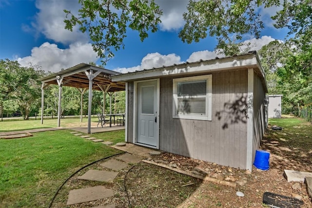 417 Big Bow, Smithville, TX 78957 - view of outbuilding featuring an outdoor structure