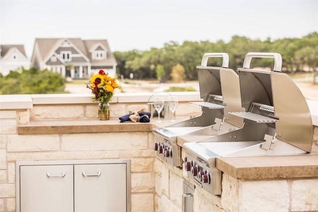 1603 Headwaters Blvd, Dripping Springs, TX 78620 - view of patio / terrace with area for grilling