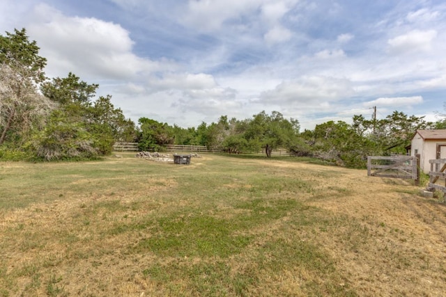 208 Saddletree Ln, Dripping Springs, TX 78620 - view of yard with a view of rural / pastoral area