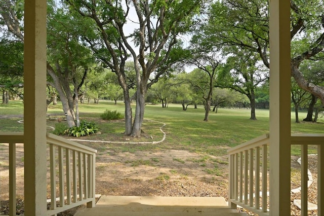view of yard