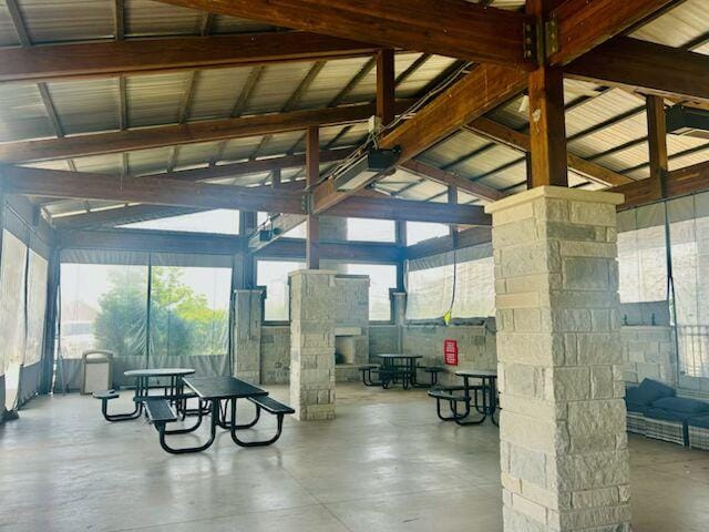 180 Tailwind Dr, Kyle, TX 78640 - common area with high vaulted ceiling