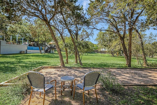 5711 Pool Canyon Cv, Austin, TX 78734 - view of yard