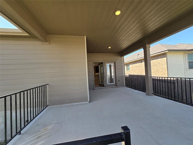 view of patio / terrace