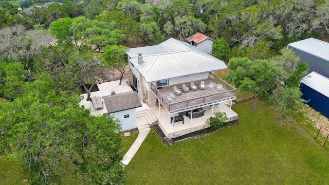 aerial view