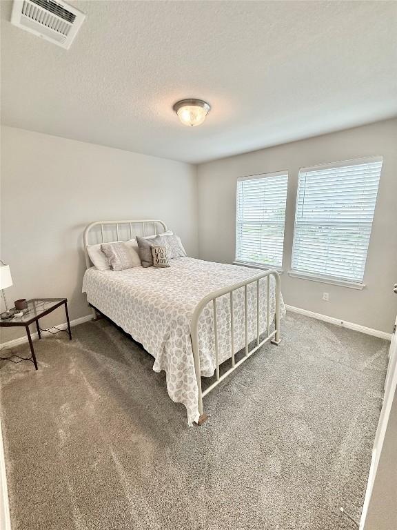 793 Lone Peak Way, Dripping Springs, TX 78620 - bedroom with carpet flooring and a textured ceiling