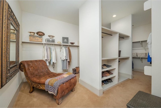 8315 Lime Creek Rd, Volente, TX 78641 - walk in closet featuring carpet floors