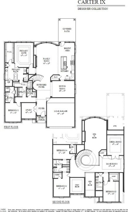 7413 Desert Needle Dr, Lago Vista, TX 78645 - home floor plan