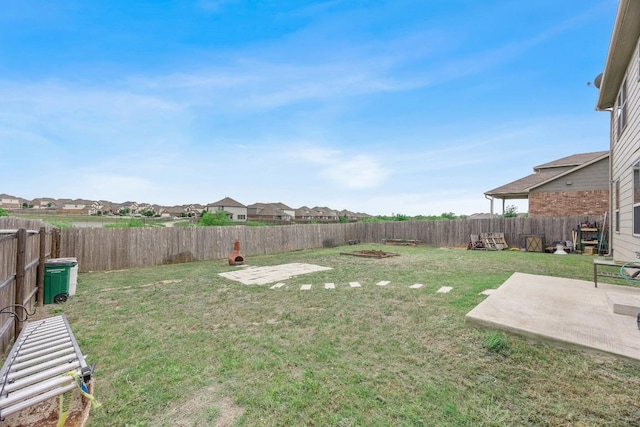 7001 Midlothian Dr, Austin, TX 78754 - view of yard featuring a patio area and a residential view
