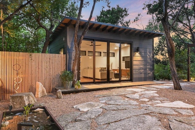 1213 Falcon Ledge Dr, Austin, TX 78746 - view of outbuilding