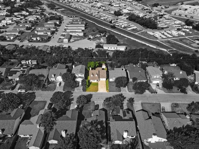 2210 Lasso Dr, Round Rock, TX 78681 - bird's eye view with a residential view