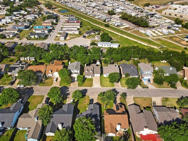 2210 Lasso Dr, Round Rock, TX 78681 - bird's eye view featuring a residential view