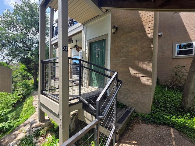 6600 Valleyside Rd Unit 24, Austin, TX 78731 - view of wooden deck