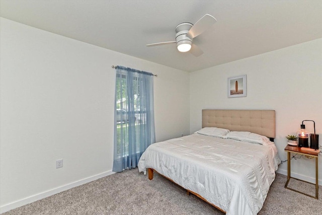 6300 Merriwood Dr, Austin, TX 78745 - bedroom with carpet flooring and ceiling fan