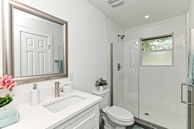 6300 Merriwood Dr, Austin, TX 78745 - bathroom with a shower stall and vanity