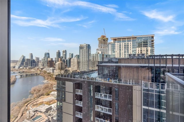 44 E Ave Unit 3107, Austin, TX 78701 - skyline view with a large body of water