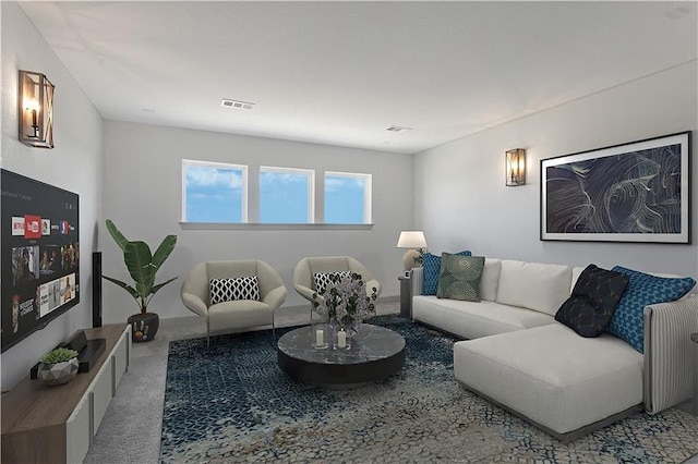 298 Smoke Tree Cir, Dripping Springs, TX 78620 - view of carpeted living area