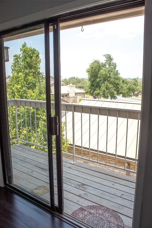 2201 Lakeway Blvd Unit 2, Lakeway, TX 78734 - doorway featuring wood finished floors