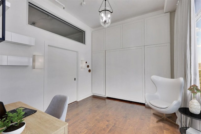 800 W 5th St Unit 1008, Austin, TX 78703 - office space featuring dark wood-style flooring