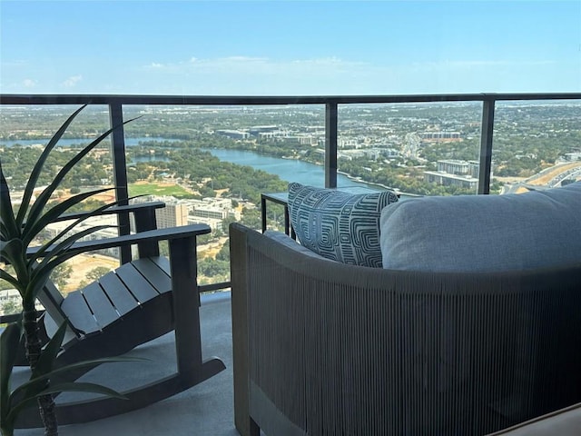 44 E Ave Unit 4305, Austin, TX 78701 - balcony with a water view