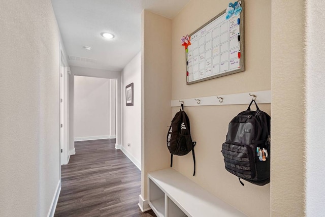 629 Asher Ct, Leander, TX 78641 - mudroom featuring wood finished floors and recessed lighting