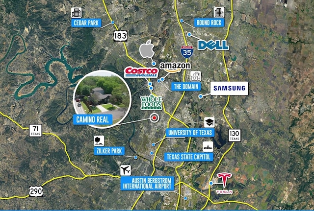 6307 Camino Real Unit 1, Austin, TX 78757 - map