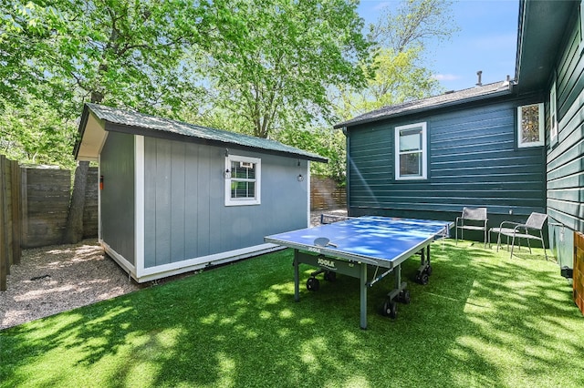 6307 Camino Real Unit 1, Austin, TX 78757 - exterior space with a fenced backyard