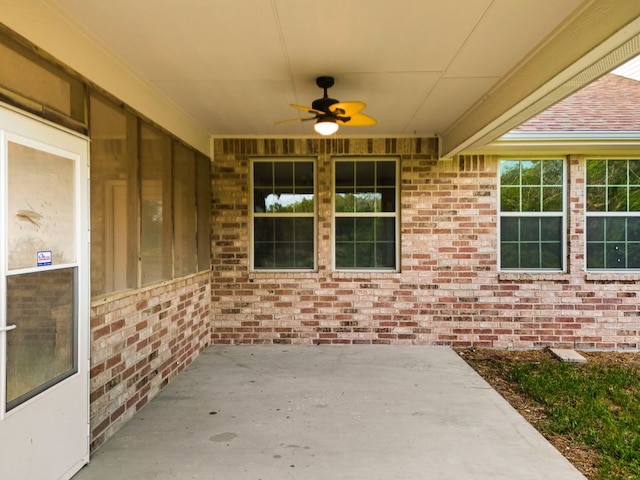 2800 Lomas Rodando Calzada Rd, Kempner, TX 76539 - view of patio / terrace featuring ceiling fan
