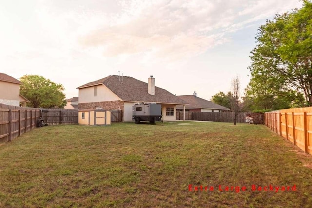 102 Buck Shot Ct, Bastrop, TX 78602 - back of property with a chimney and stucco siding
