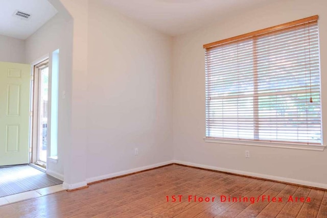 102 Buck Shot Ct, Bastrop, TX 78602 - empty room featuring hardwood / wood-style flooring and baseboards