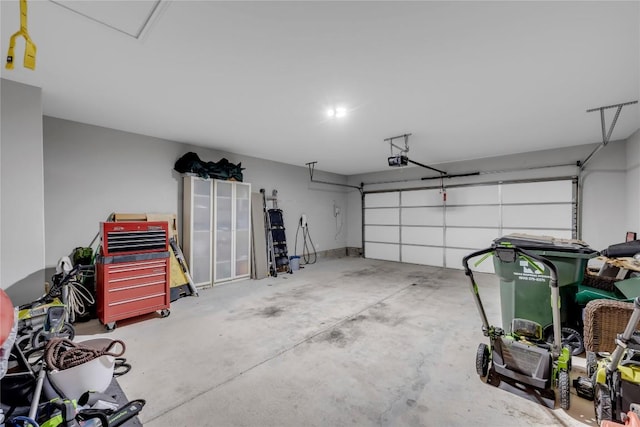 313 Brenham Pass, Georgetown, TX 78633 - garage with a garage door opener