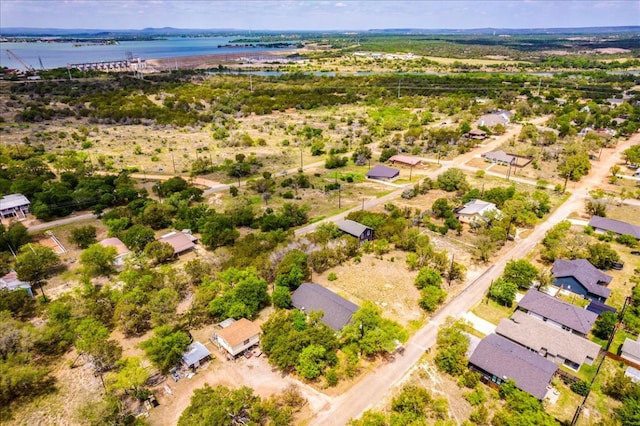 638 Oak Ln, Cottonwood Shores, TX 78657 - drone / aerial view of a large body of water