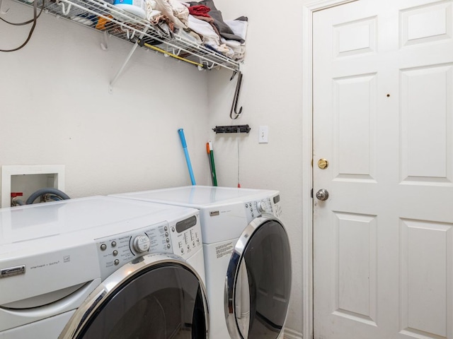 116 Brown St, Hutto, TX 78634 - washroom featuring independent washer and dryer