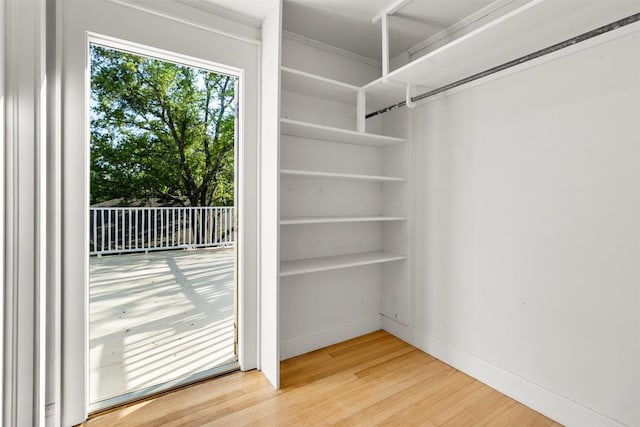 1308 N 13th St, Temple, TX 76501 - spacious closet with wood finished floors